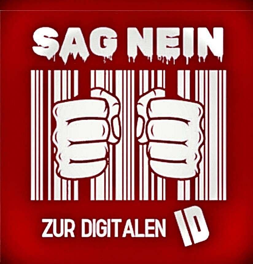 Bild zweier Fäuste hinter den Gittern eines Barcodes